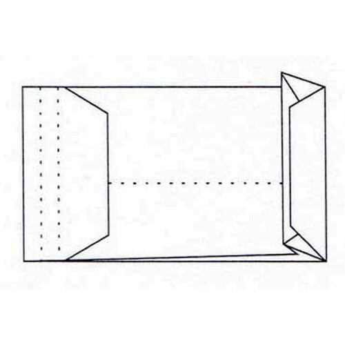 Quantore Envelop Quantore monsterzak 229x324x38mm zelfkl. wit 10stuks