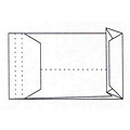 Quantore Enveloppe à soufflet Quantore 262x371x38mm autocollant blanc 125 pièces