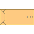 Quantore Envelop Quantore monsterzak 100x245x40mm bruin 250stuks