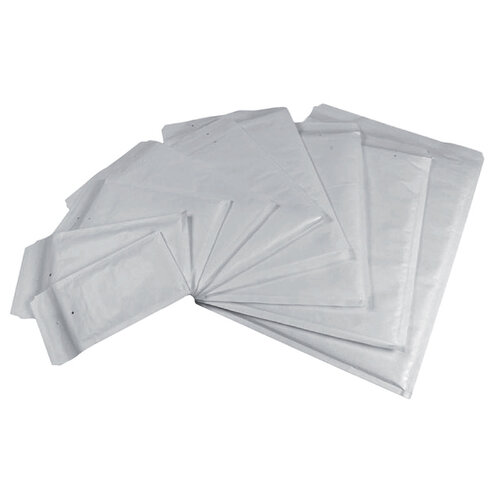 Quantore Enveloppe à bulles Quantore n°14 200x275mm blanc 100 pièces