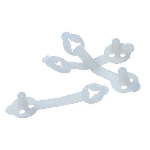 Jiffy Clips de fermeture Jota blanc sachet 1000 pièces