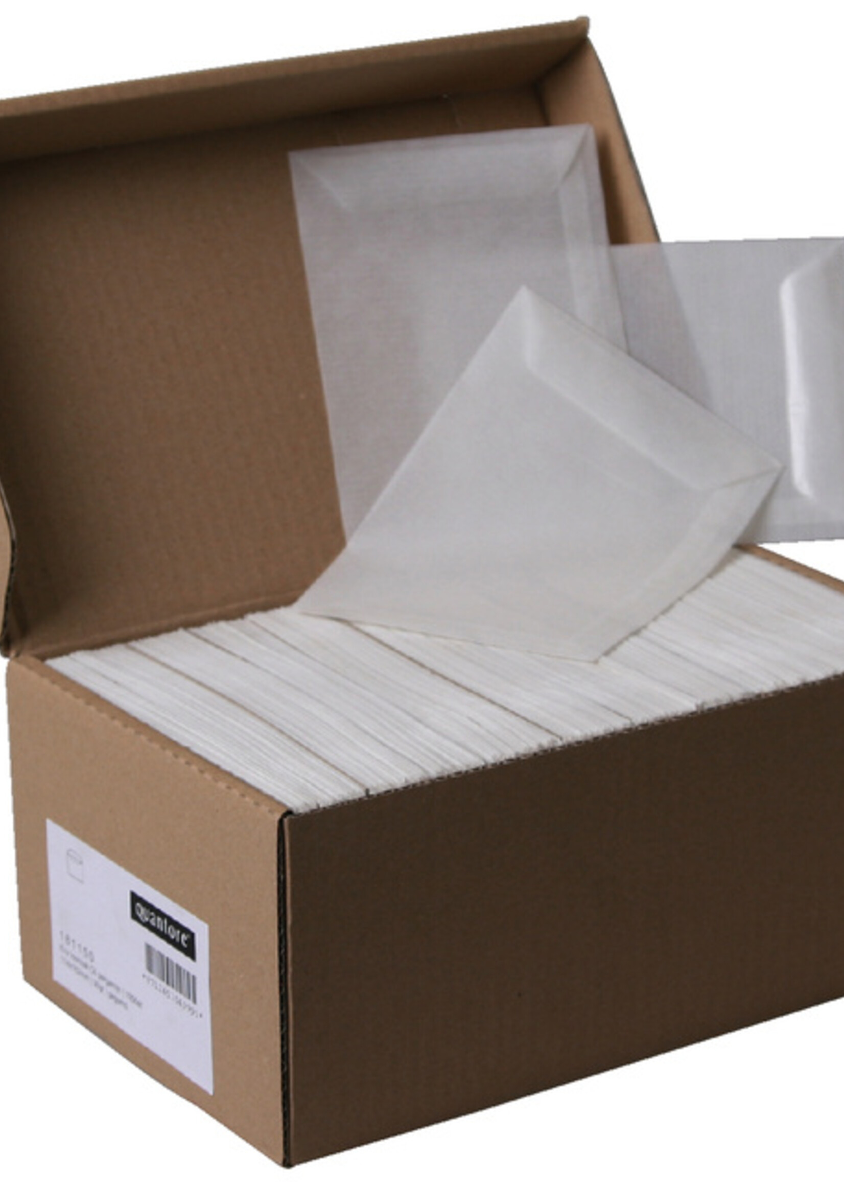 Quantore Enveloppes Quantore 114x162mm 50gr Pergamin 1000 pièces