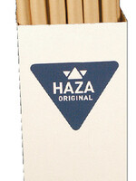 Haza Papier d’emballage kraft à rayures 70g 100cmx5m rouleau