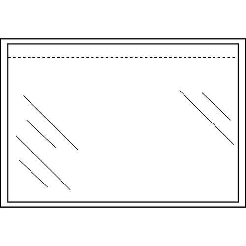 Cleverpack Paklijstenvelop CleverPack zelfklevend blanco 230x155mm 100st