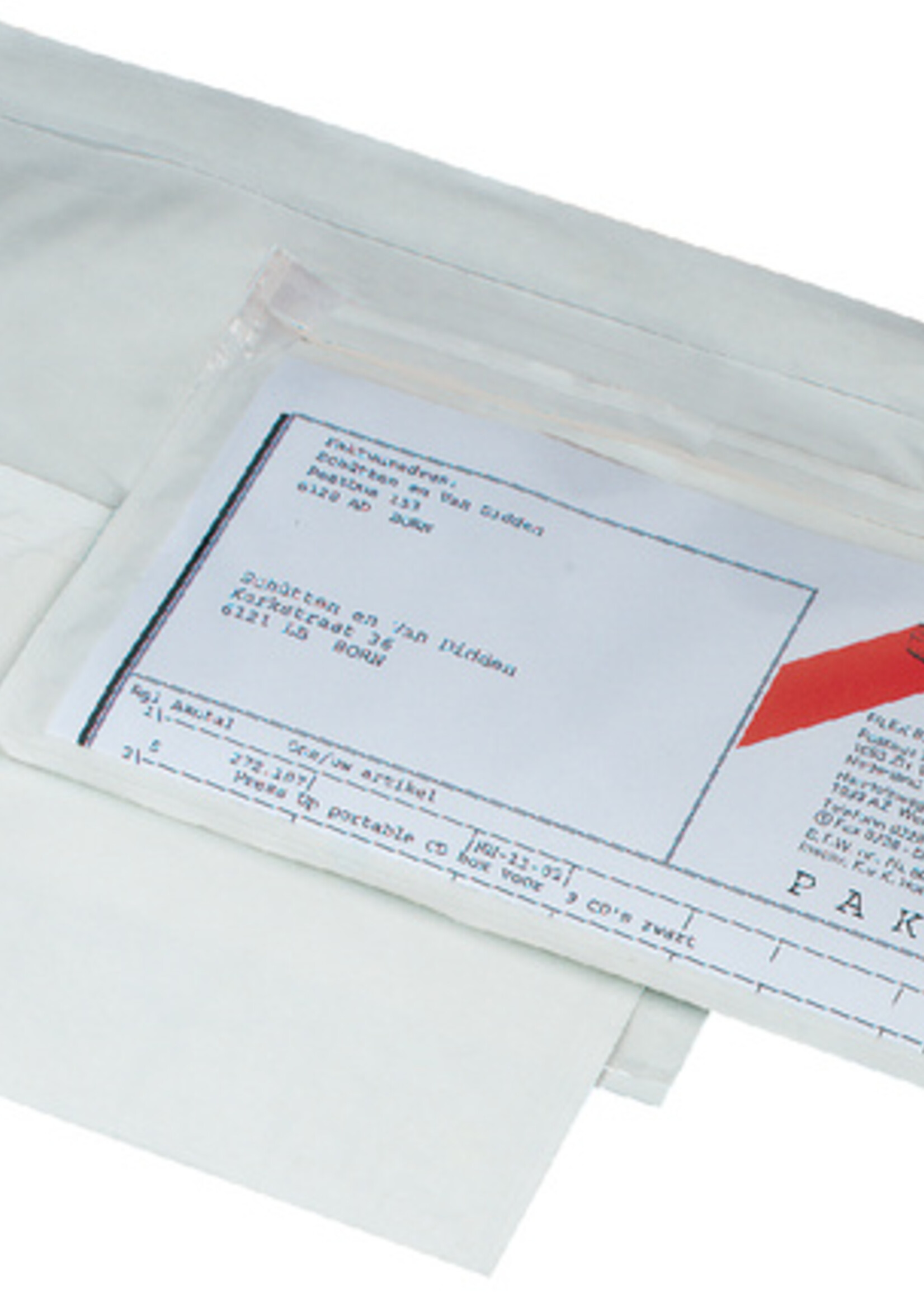 Iezzy Enveloppe note d'expédition IEZZY Autocollant uni 230x160x25mm 100 pièces