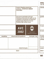 Iezzy Vrachtbrief IEZZY BVA 1001 19x12cm 3voud 100stuks blanco