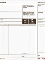 Iezzy Lettre de voiture IEZZY BVA 1562 240x200mm quadruple 100 pièces