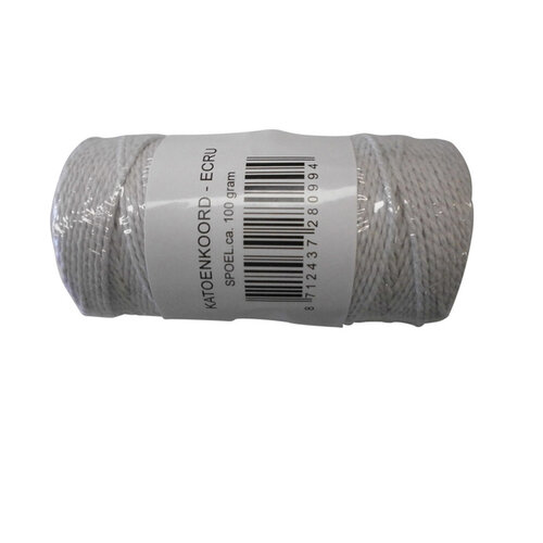 Muller Touw katoen 100meter ecru