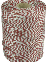 Muller Touw katoen 180meter rood/wit
