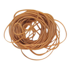 Elastiek Standard Rubber Bands 12 40x1.5mm 50gr 330 stuks bruin