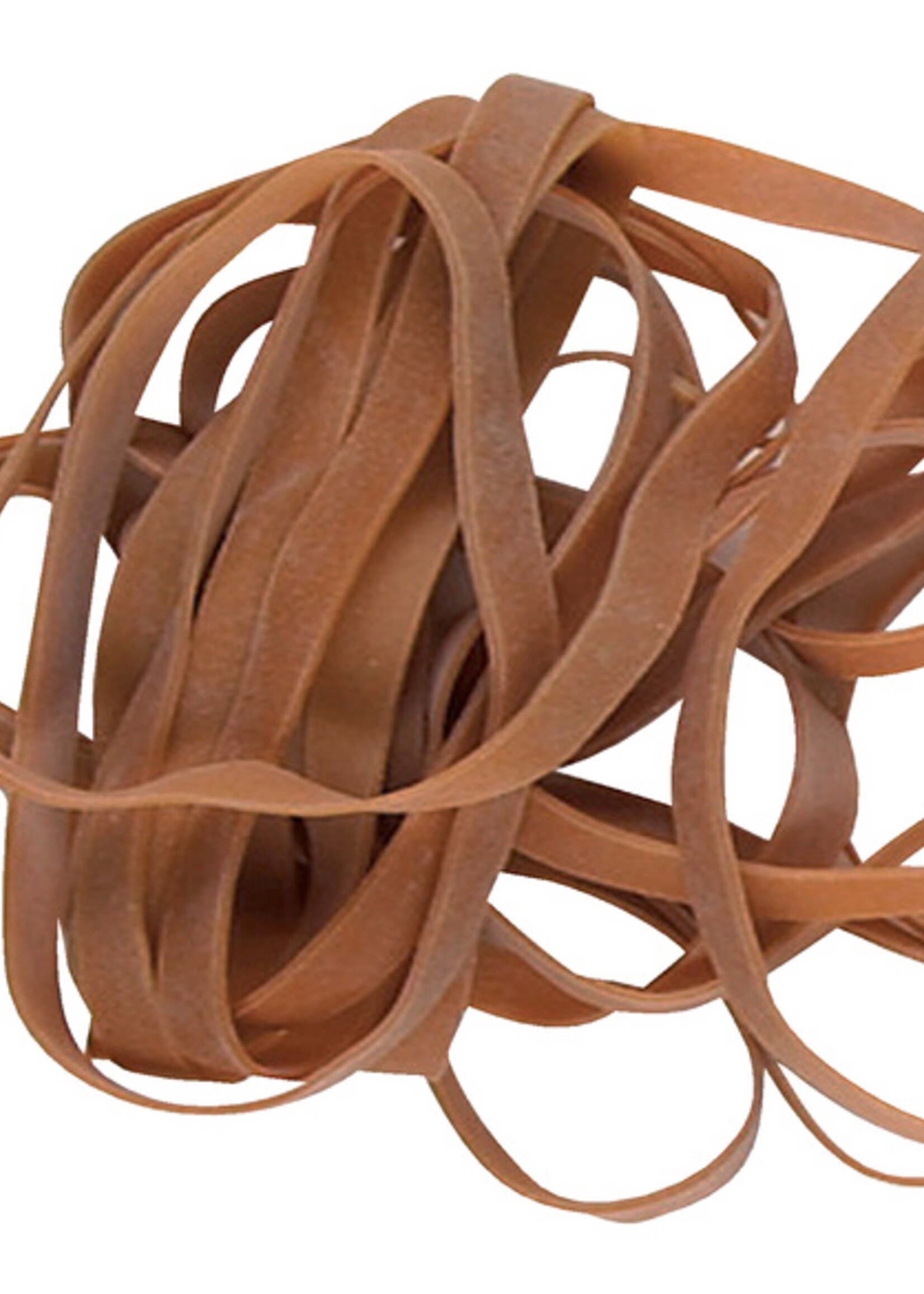 Standard Rubber Bands Elastiek Standard Rubber Bands 68 140x5mm 50gr 28 stuks bruin