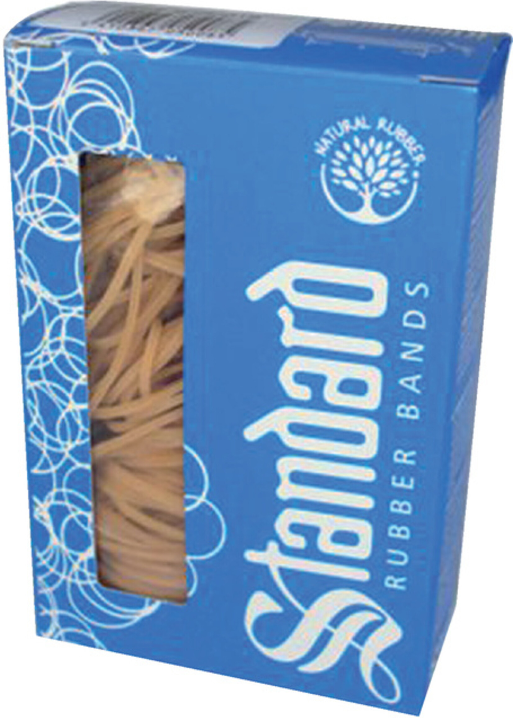 Standard Rubber Bands Elastiek Standard Rubber Bands 68 140x5mm 50gr 28 stuks bruin