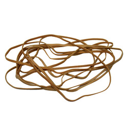 Elastiek Standard Rubber Bands 24 150x1.5mm 500gr 880 stuks bruin