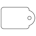 Apli Label Apli karton nr391 28x43mm wit