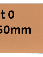 HF2 Label HF2 nr0 200gr 25x50mm chamois 1000stuks