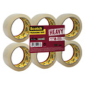 Scotch Verpakkingstape Scotch Heavy 50mmx66m transparant 6 rollen