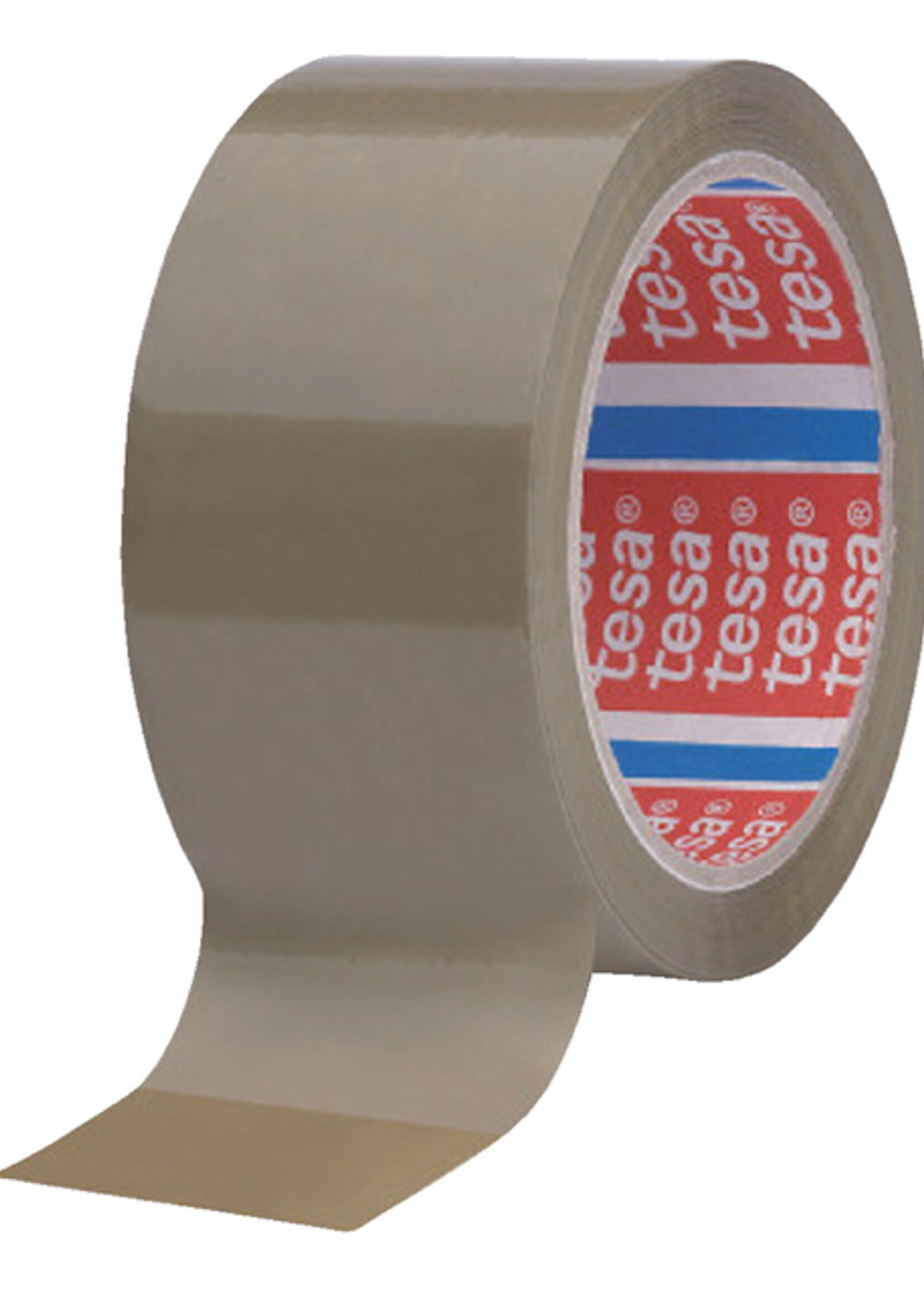 Tesa Ruban adhésif d’emballage Tesa 4089 50mmx66m brun PP