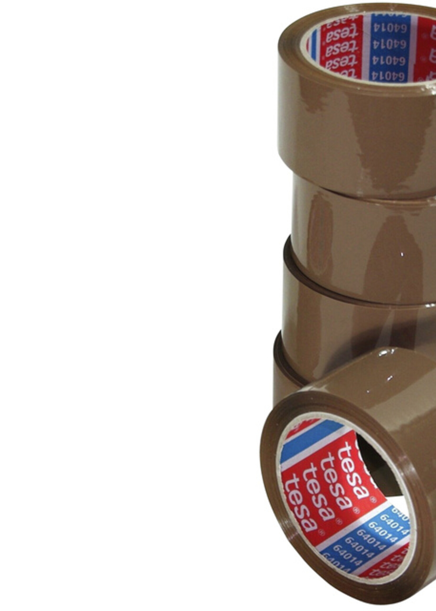 Tesa Verpakkingstape Tesa 64014 50mmx66m bruin PP