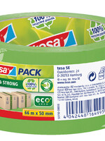 Tesa Verpakkingstape Tesa 50mmx66m Eco print groen