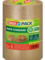 Tesa Ruban d'emballage Tesa 58292 Eco papier FSC 50mmx50m lot brun