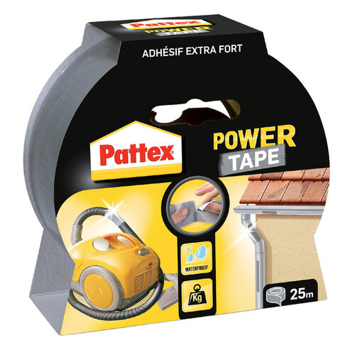 Pattex Ruban adhésif Pattex Power Tape 50mmx25m gris