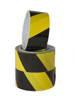 Iezzy Waarschuwingstape IEZZY 50mmx66m zwart/geel