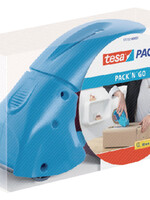 Tesa Verpakkingstape dispenser tesapack® 'N Go blauw