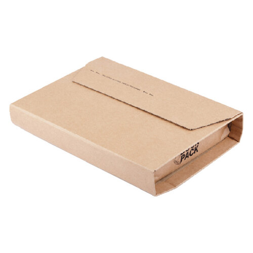 Cleverpack Wikkelverpakking CleverPack ringb +zelfkl strip bruin 25stuk