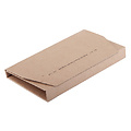 Cleverpack Wikkelverpakking CleverPack A5 +zelfkl strip bruin 25stuks