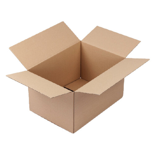 Cleverpack Verzenddoos CleverPack enkelgolf 430x305x250mm bruin 30stuks