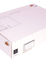 Cleverpack Postpakketbox 5 CleverPack 430x300x90mm wit 25stuks