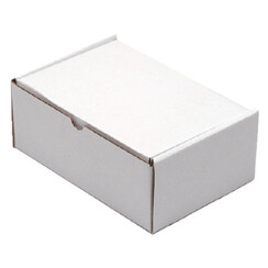 Boîte postale CleverPack carton ondulé 220x160x90mm blanc 5pcs