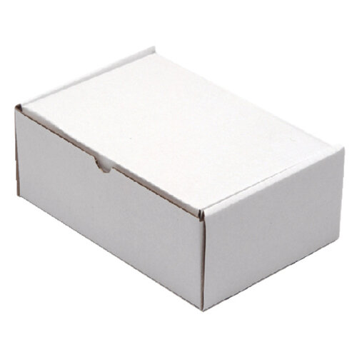 Cleverpack Boîte postale CleverPack carton ondulé 220x160x90mm blanc 5pcs