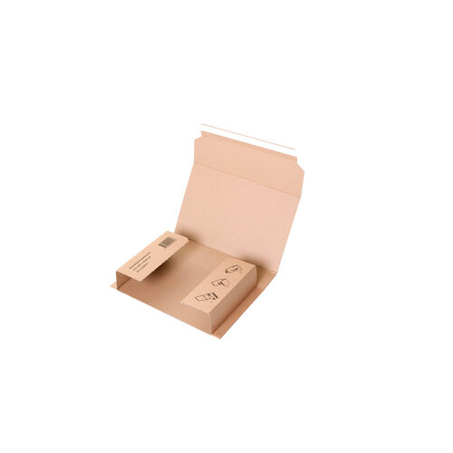Iezzy Boîte d'emballage IEZZY A4 + bande adhésive marron