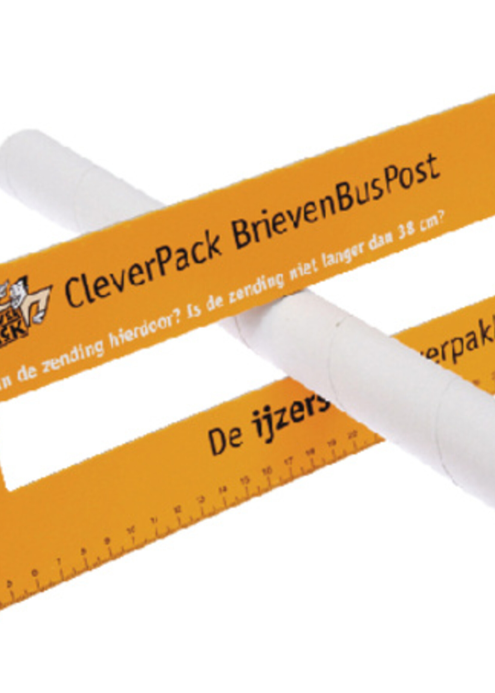 Cleverpack Tube d’expédition CleverPack A2+bouchons 450x50x1.5mm blanc 5pcs