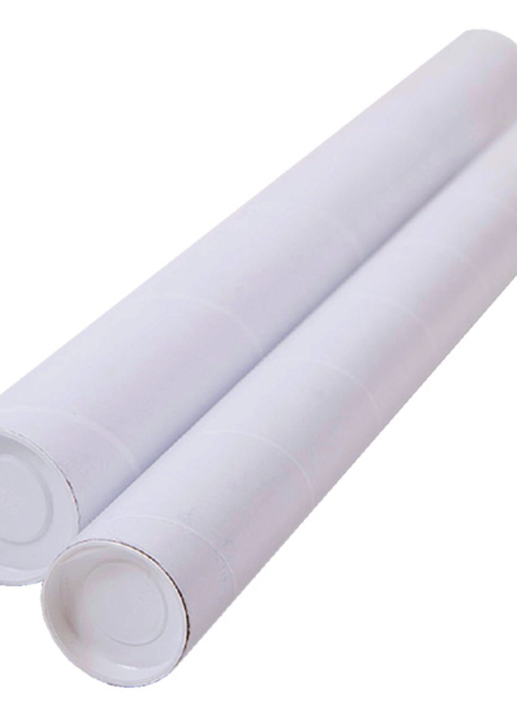 Cleverpack Tube expédition CleverPack A2+embouts 450x50x1,5 blanc 20pcs