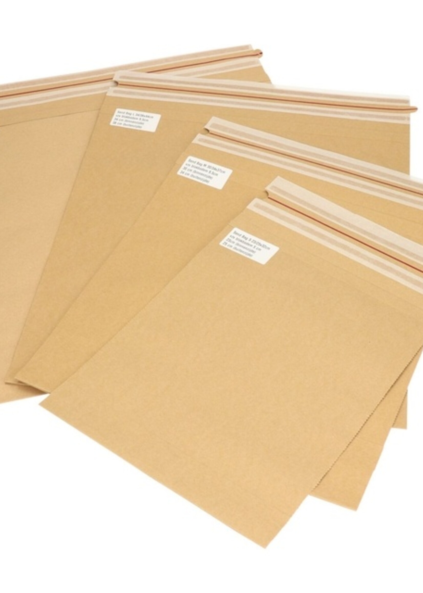 Iezzy Pochette d'expédition IEZZY Sendbag 23/25x32cm brun