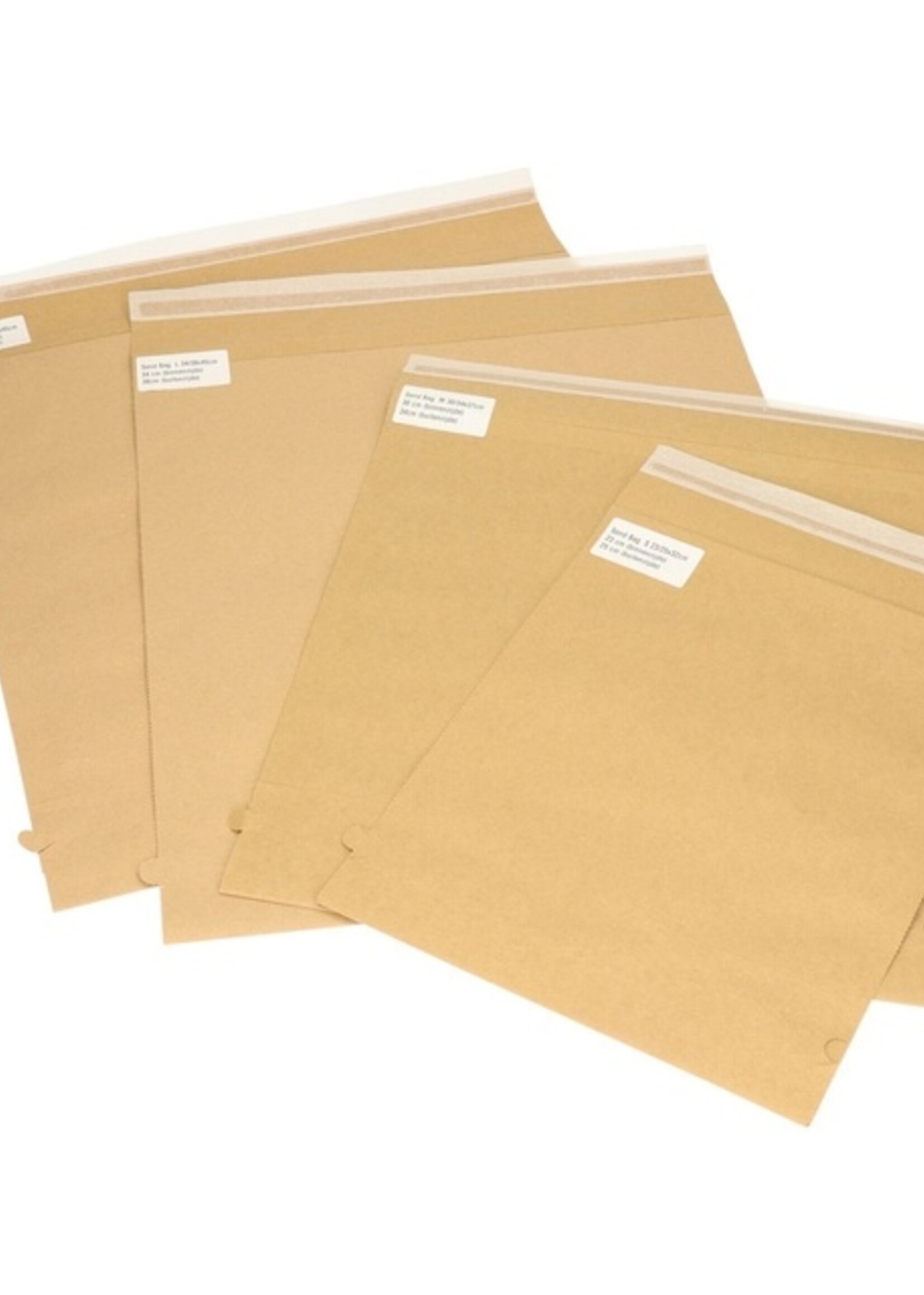 Iezzy Pochette d'expédition IEZZY Sendbag 23/25x32cm brun