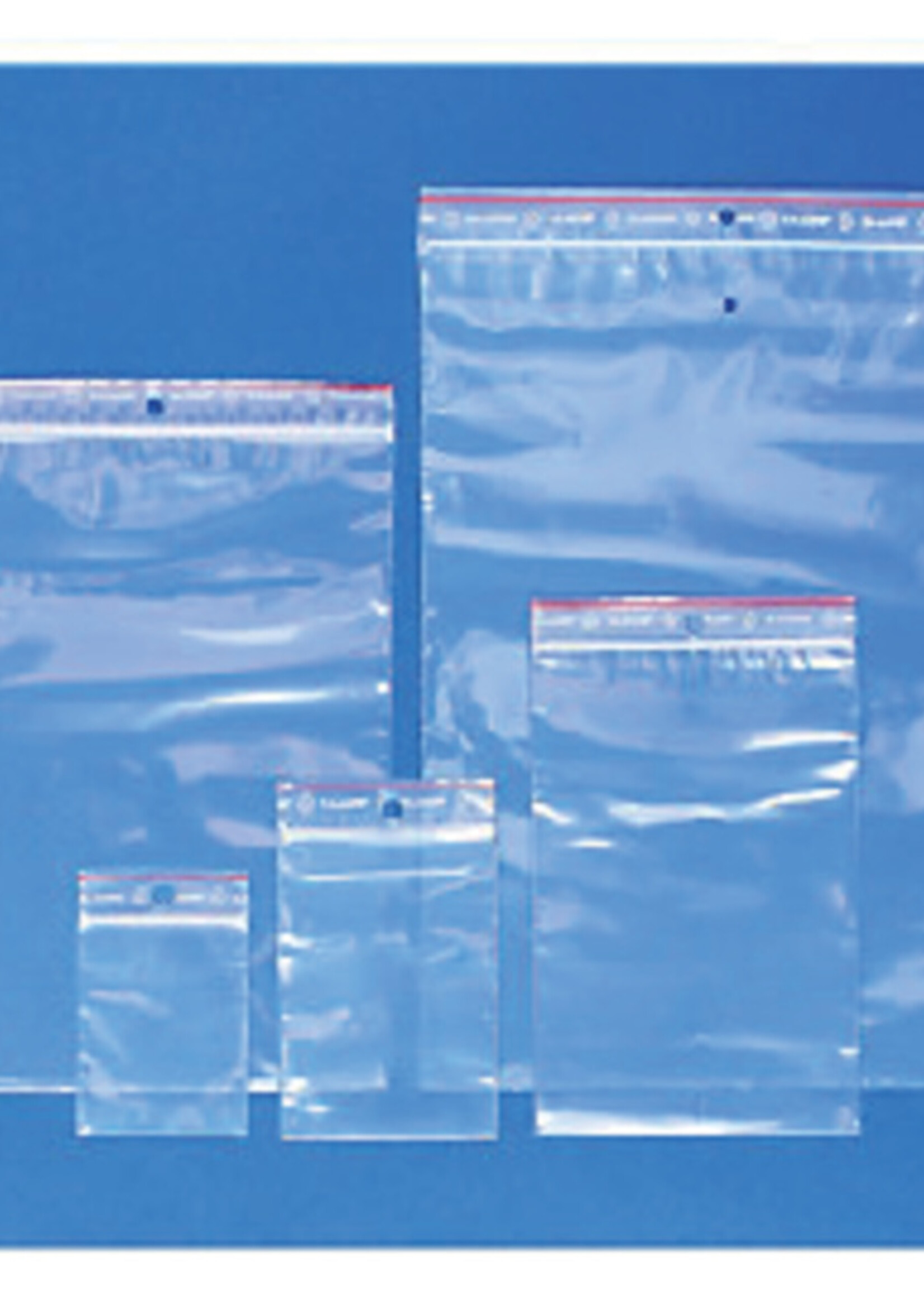 Iezzy Sachet d’emballage IEZZY refermable 50mu 120x180mm 100 pièces