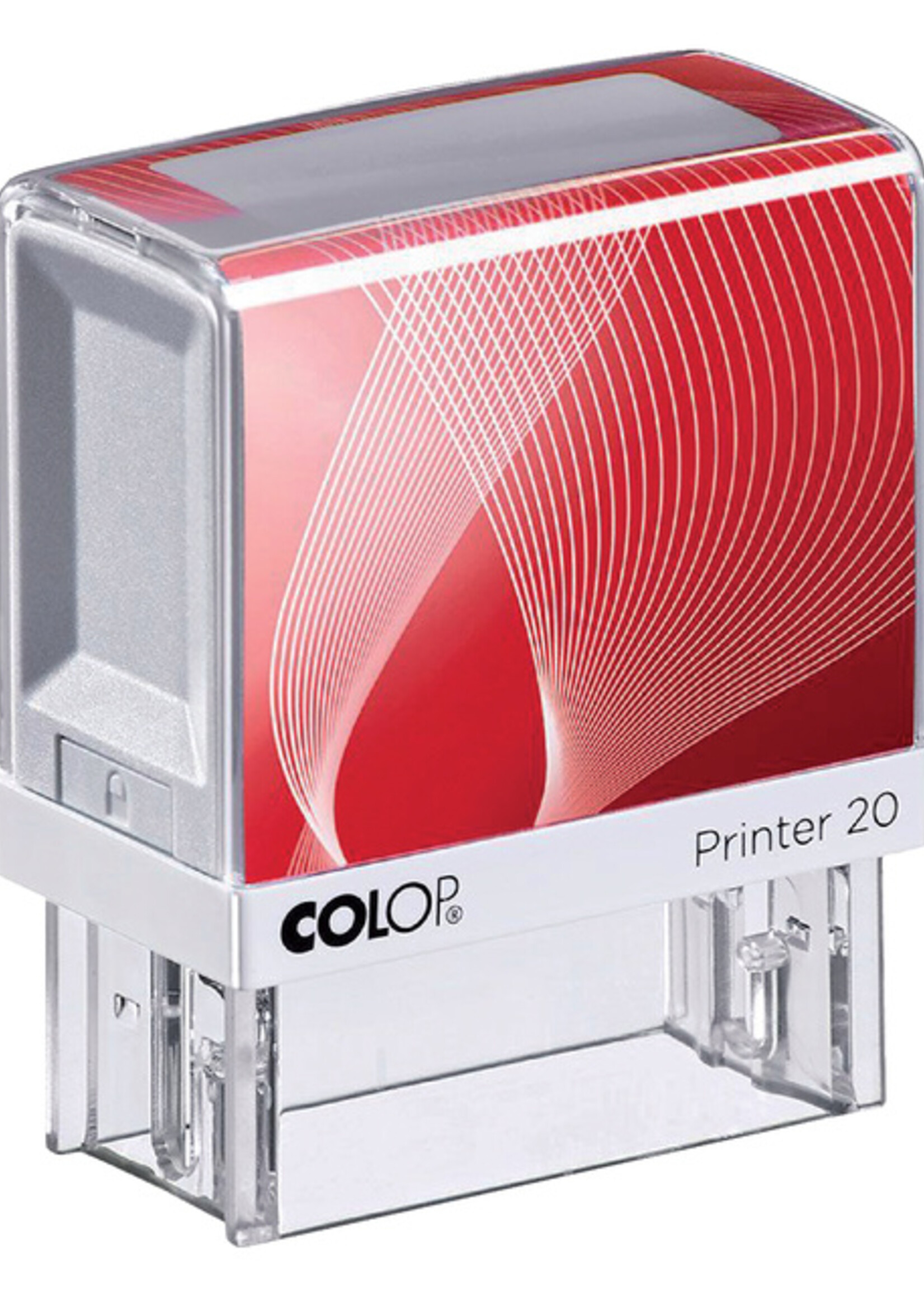 Colop Tekststempel Colop Printer 20 personaliseerbaar 4regels 38x14mm