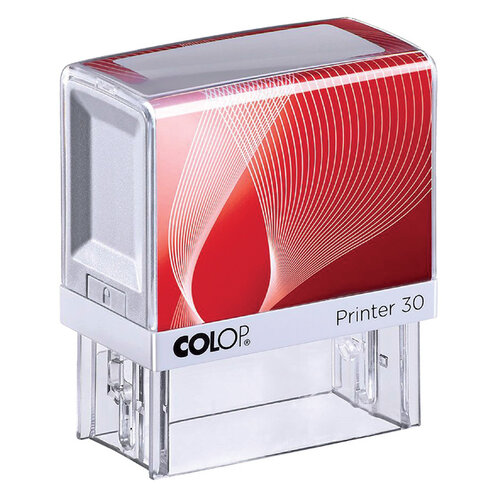 Colop Tekststempel Colop Printer 30 personaliseerbaar 5regels 47x18mm