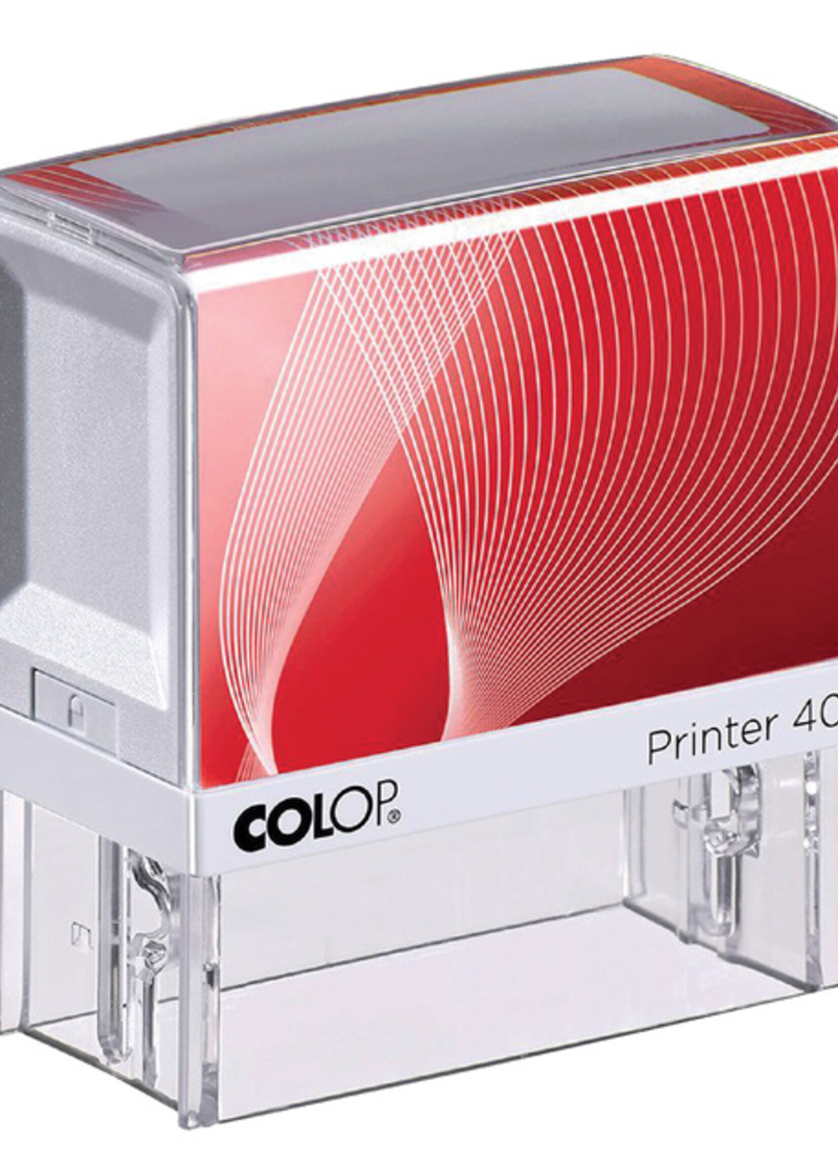 Colop Tekststempel Colop Printer 40 personaliseerbaar 6regels 59x23mm