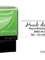 Colop Tekststempel Colop 20 green line personaliseerbaar 4regels 38x14mm