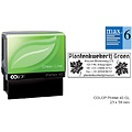 Colop Tekststempel Colop 40 green line personaliseerbaar 6regels 59x23mm