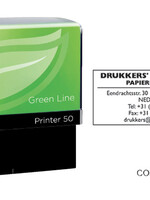 Colop Tekststempel Colop 50 green line personaliseerbaar 7regels 69x30mm