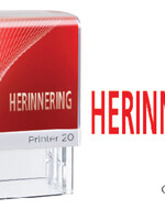 Colop Woordstempel Colop Printer 20 herinnering rood