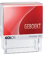 Colop Woordstempel Colop Printer 20 geboekt rood