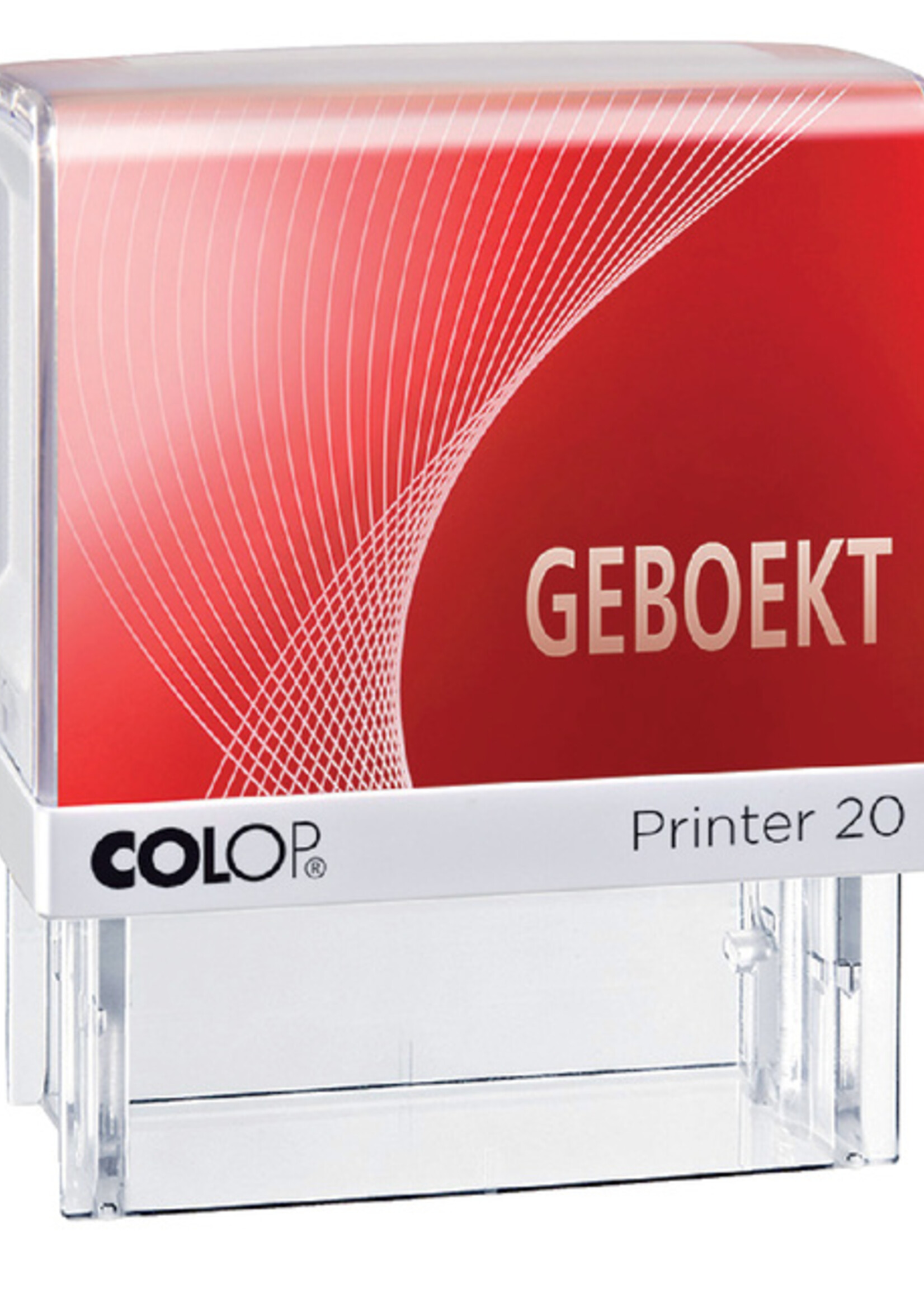 Colop Woordstempel Colop Printer 20 geboekt rood