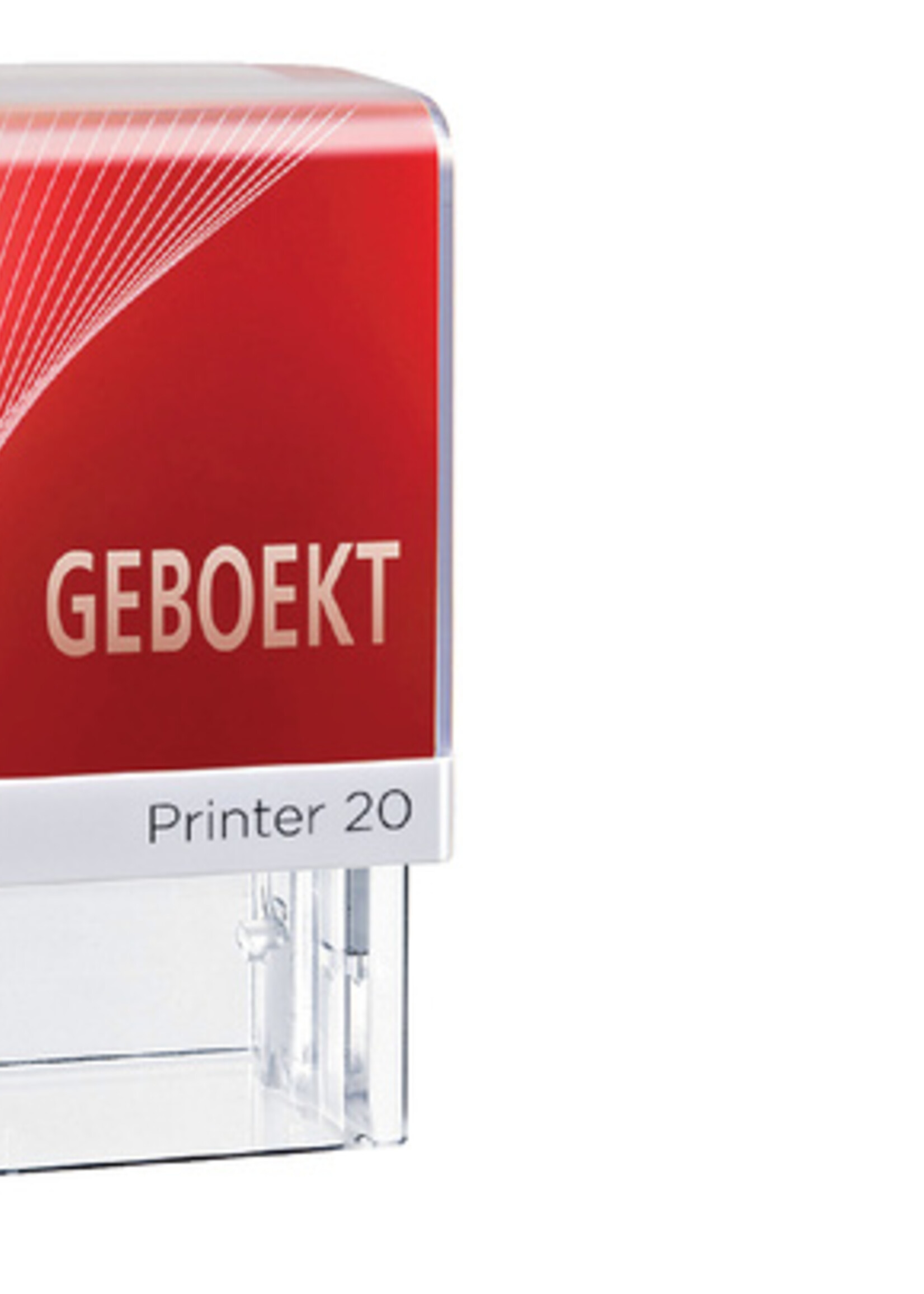 Colop Woordstempel Colop Printer 20 geboekt rood