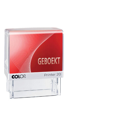 Colop Woordstempel Colop Printer 20 geboekt rood